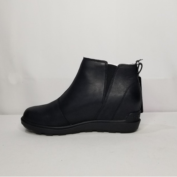 Sorel Women's Evie II Wedge Zip Ankle Booties Size 9.5 Black  2056371 NWT - Picture 3 of 8